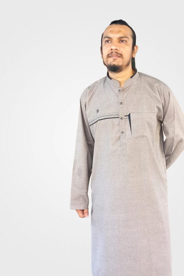 Dusty Brown Men’s Shalwar Kameez2