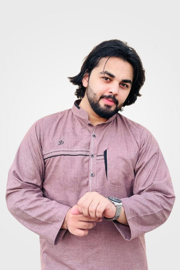 Plum Men's Kameez Shalwar-06-03